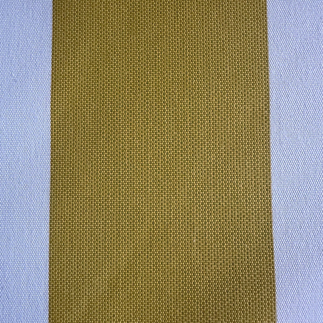 Outdoor Acrylic Fabric Gold Stripe 60"