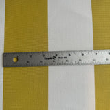 Outdoor Acrylic Fabric Gold Stripe 60"