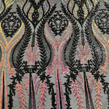 Stretch Sequins Fabric Alina Damask