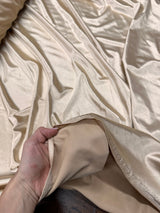 Shiny Nylon Spandex Champagne