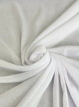 White Crinkle Cotton Gauze