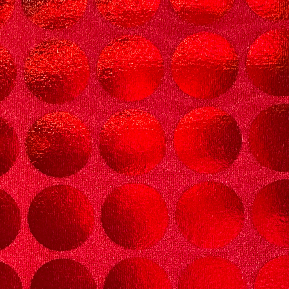 Nylon Spandex Reflection Circle Foil Fabric 60"