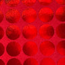 Nylon Spandex Reflection Circle Foil Fabric 60"