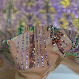 Stretch Sequins Fabric Alina Damask