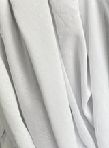 White Crinkle Cotton Gauze