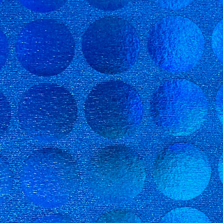 Nylon Spandex Reflection Circle Foil Fabric 60"