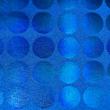 Nylon Spandex Reflection Circle Foil Fabric 60"