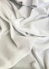 White Crinkle Cotton Gauze