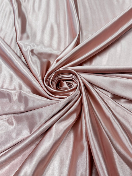Shiny Nylon Spandex Blush