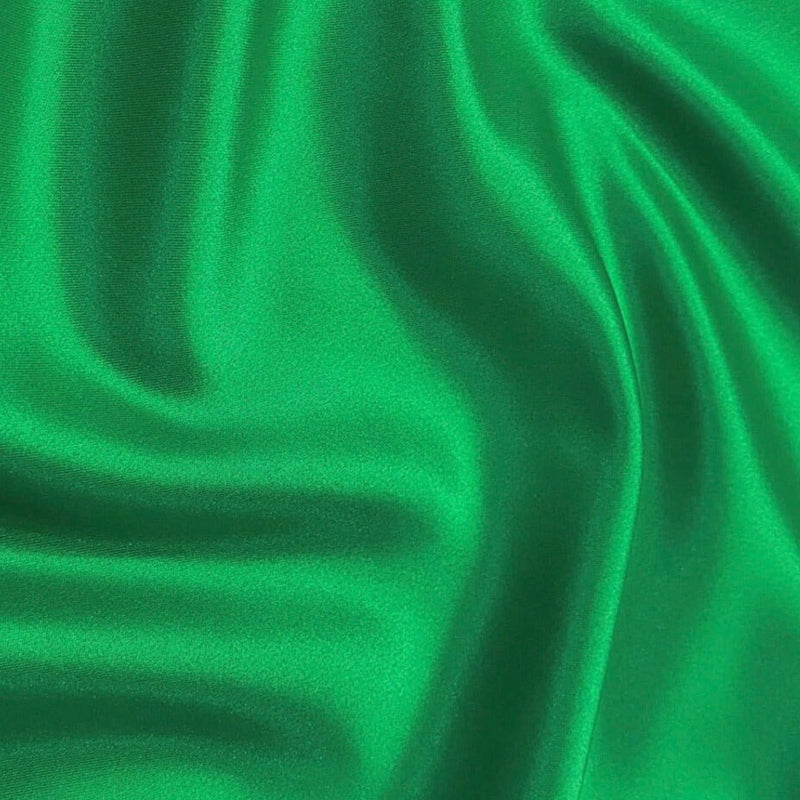Duchesse Satin Kelly Green