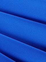 Royal Blue Duchesse Satin