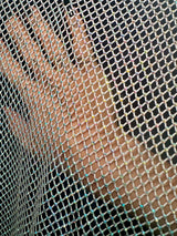 Rhinestone Diamond Fishnet Mesh