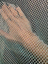 Rhinestone Diamond Fishnet Mesh