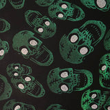 Nylon Spandex Skull Double Foil Stretch Fabric