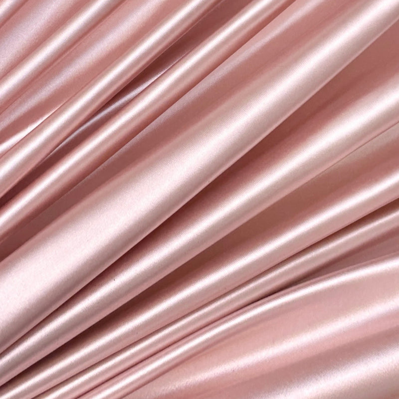 Shiny Nylon Spandex Blush