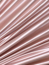 Shiny Nylon Spandex Blush