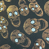 Nylon Spandex Skull Double Foil Stretch Fabric