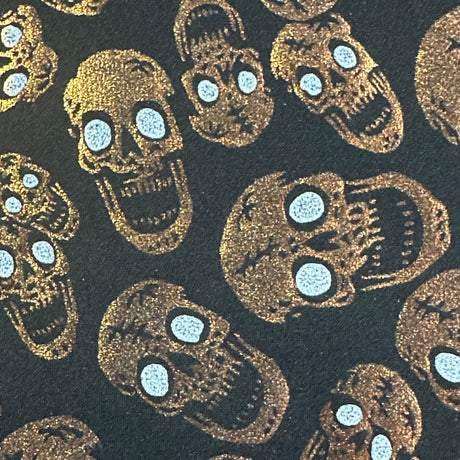 Nylon Spandex Skull Double Foil Stretch Fabric