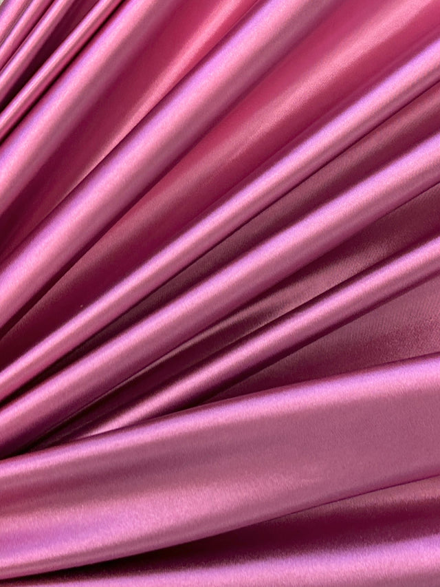 Shiny Nylon Spandex Mauve
