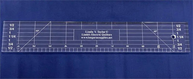 Acrylic Ruler Template 12" x 2"