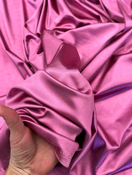 Shiny Nylon Spandex Mauve