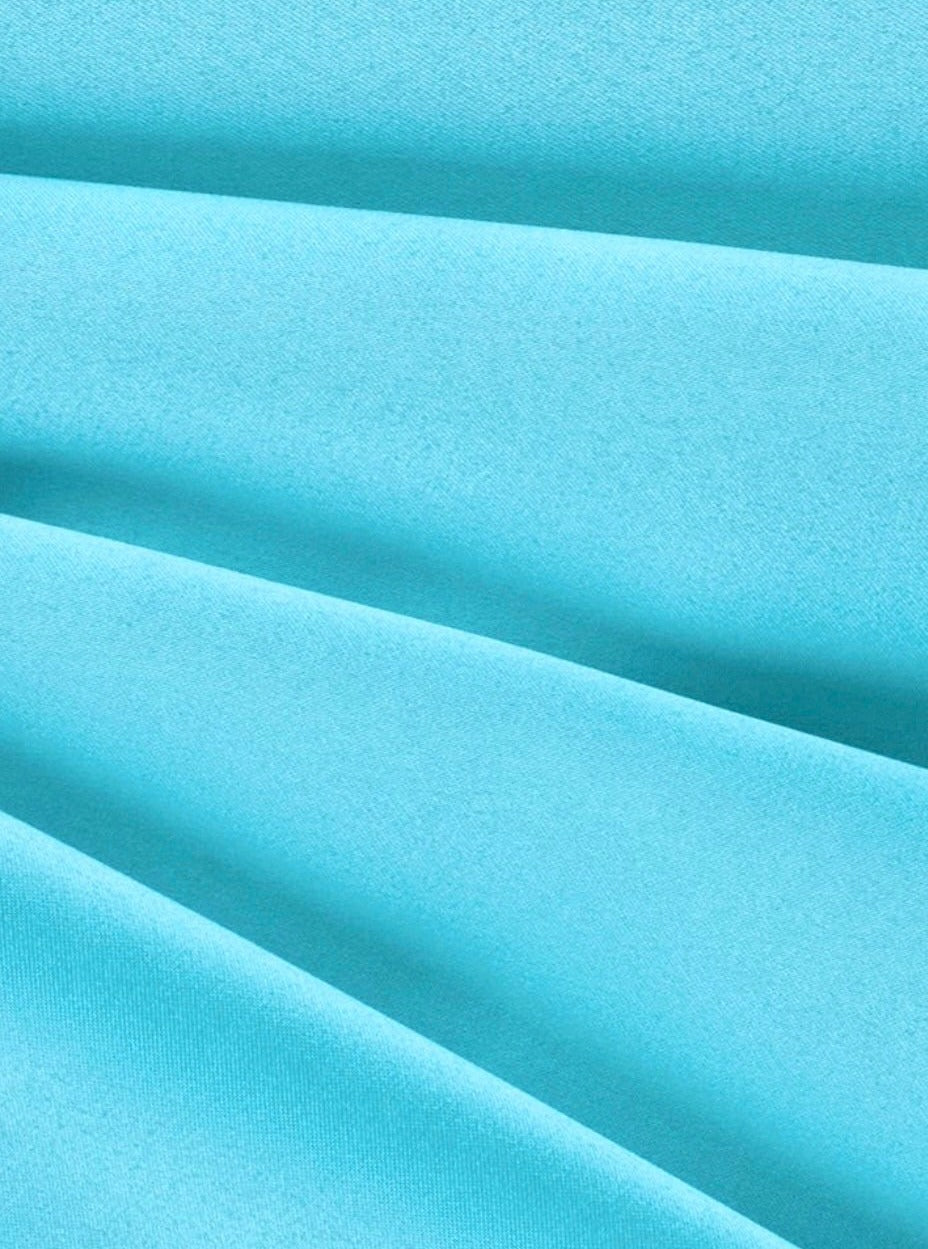 Light Turquoise Satin