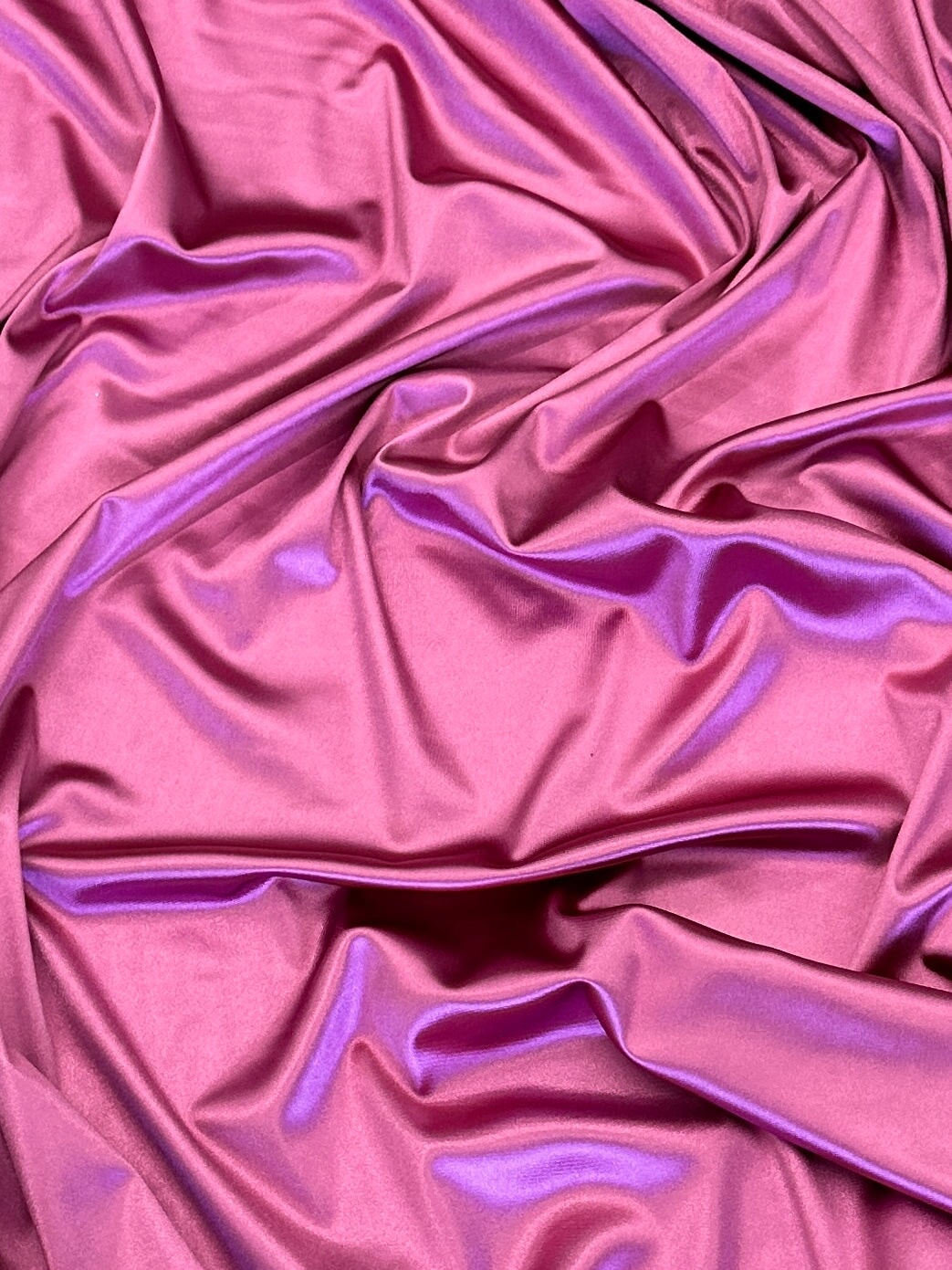 Shiny Nylon Spandex Mauve