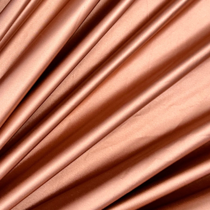 Shiny Nylon Spandex Rusty Rose