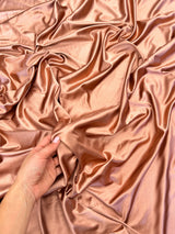 Shiny Nylon Spandex Rusty Rose