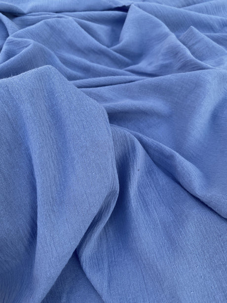 Cotton Gauze Denim Blue