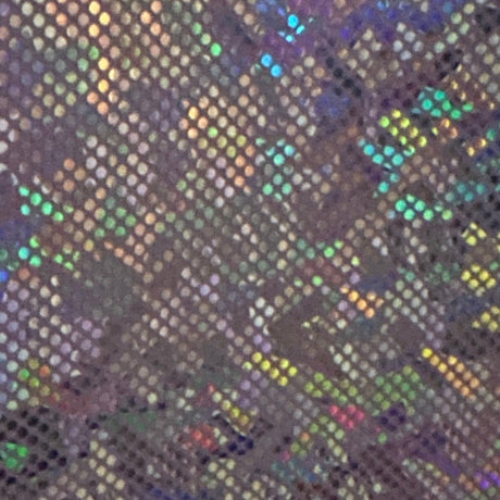Nylon Spandex Shatter Glass Hologram Fabric 60"