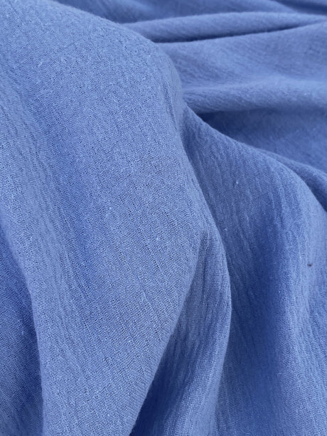 Cotton Gauze Denim Blue