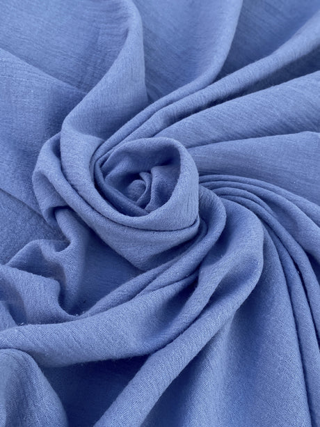 Cotton Gauze Denim Blue
