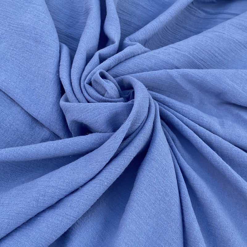 Cotton Gauze Denim Blue