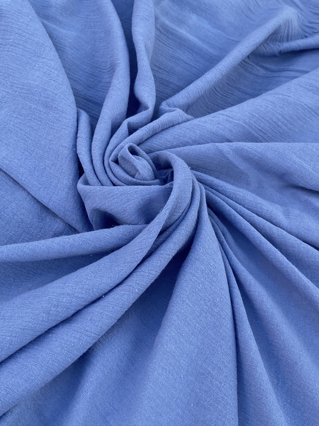 Cotton Gauze Denim Blue
