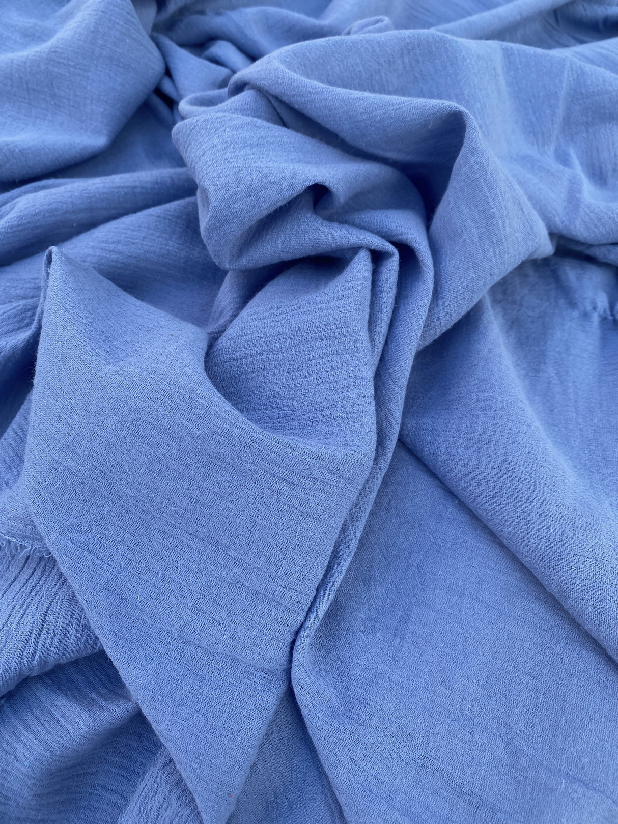 Cotton Gauze Denim Blue