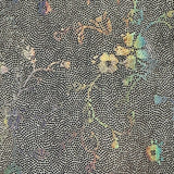 Nylon Spandex Foggy Flower Foil Fabric 60"