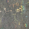Nylon Spandex Foggy Flower Foil Fabric 60"