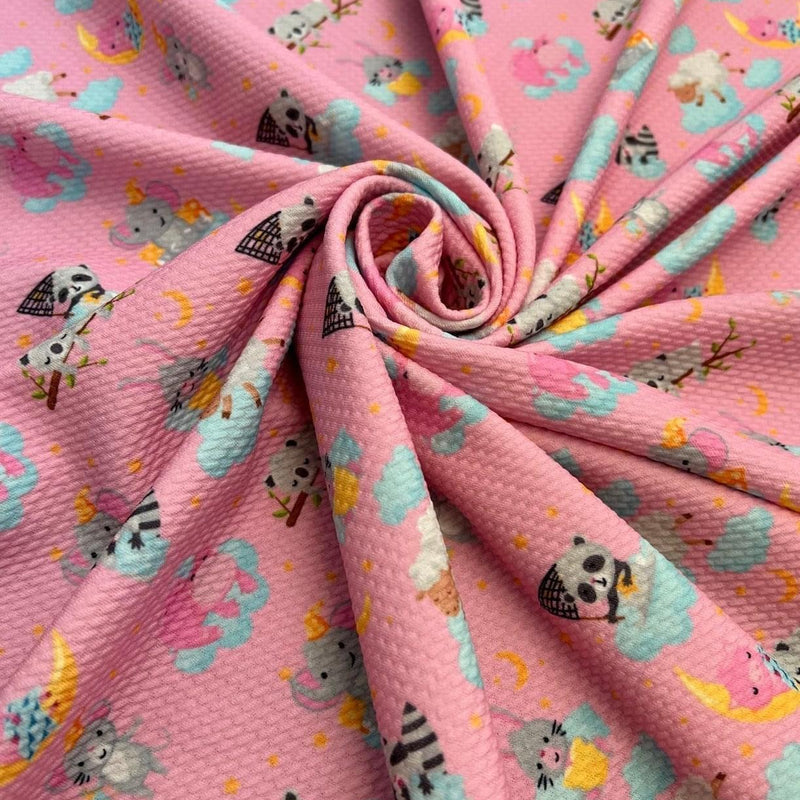 Baby Pink Printed Knit