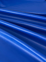 Stretch Faux Leather Royal Blue