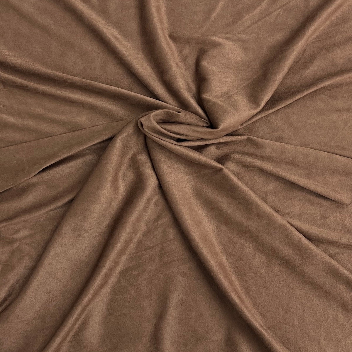 Stretch Micro Suede Knit Fabric - 90% Polyester 10% Spandex, 4-Way Stretch, 60" Width, 165 GSM (1 Yard)