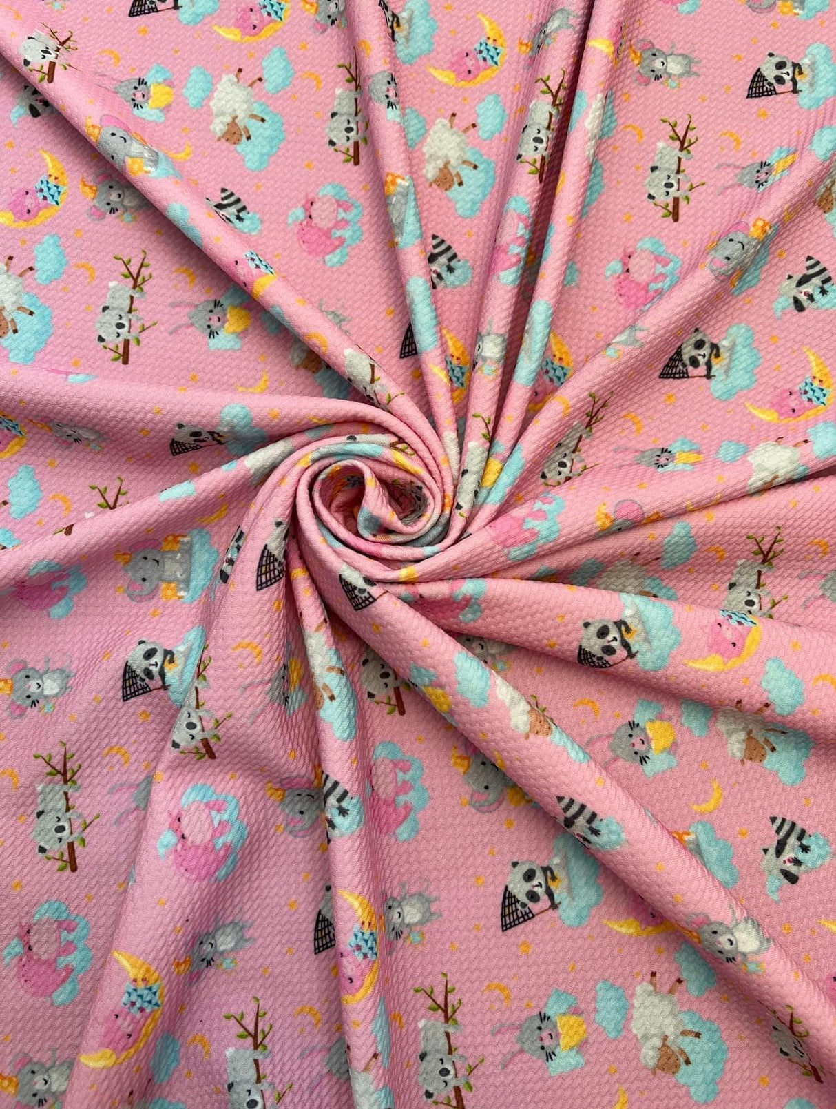Baby Pink Printed Knit