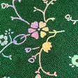 Nylon Spandex Foggy Flower Foil Fabric 60"