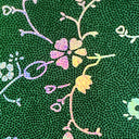 Nylon Spandex Foggy Flower Foil Fabric 60"