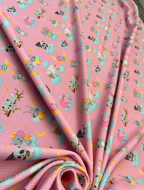 Baby Pink Printed Knit