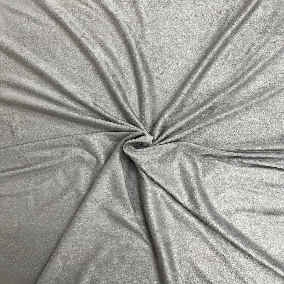 Stretch Micro Suede Knit Fabric - 90% Polyester 10% Spandex, 4-Way Stretch, 60" Width, 165 GSM (1 Yard)