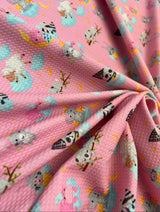 Baby Pink Printed Knit