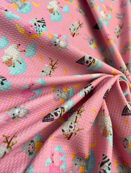 Baby Pink Printed Knit
