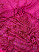 Stretch Sequin on Mesh Fuchsia