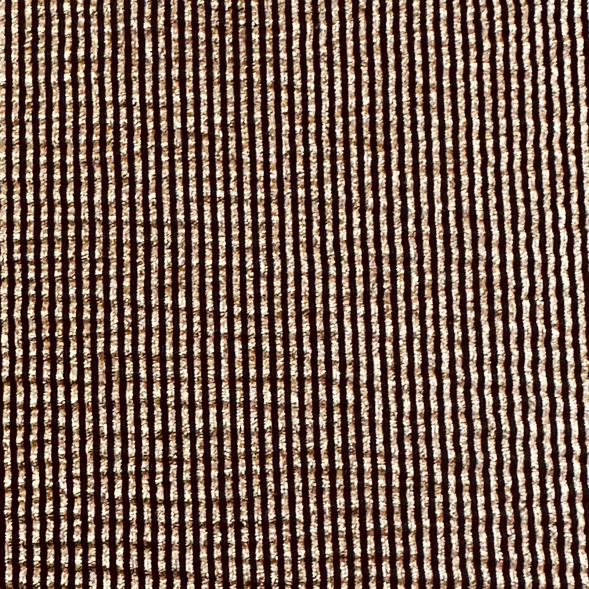 Metallic Pleated Polyester Fabric Black Gold 60"